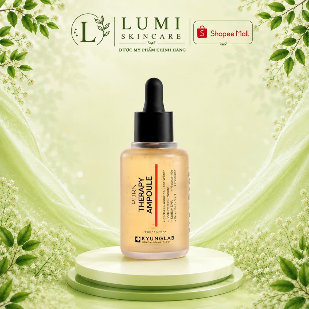Serum KyungLab PDRN Therapy Ampoule 50ml | Serum PDRN Phục Hồi Da, Tái Tạo Da, Làm Dịu Da Nhạy Cảm