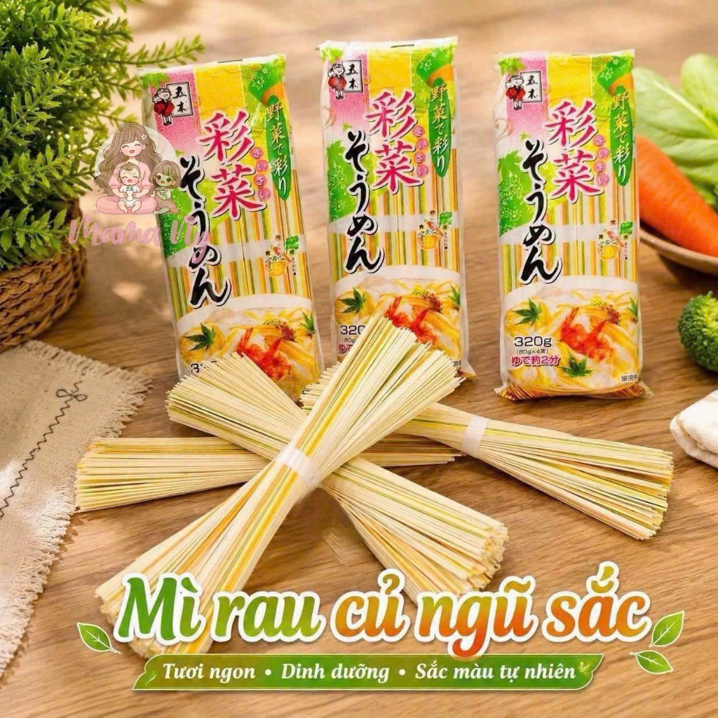 MÌ SOMEN NGŨ SẮC ITSUKI NHẬT BẢN 320G