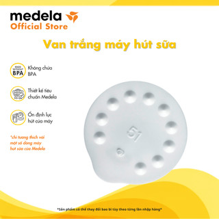 Phụ kiện máy hút sữa | Medela van trắng dùng cho máy Harmony, Swing, Mini electric, Pump in style advance