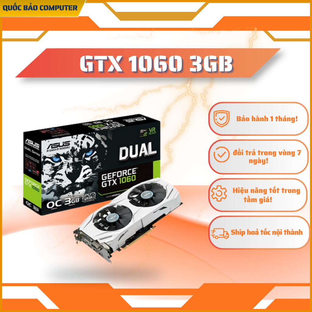 VGA Card Màn Hình NVIDIA GTX 1060 3GB