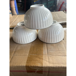 2 Chén cơm sứ trắng 11 cm
