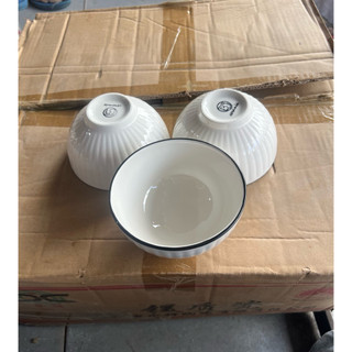 2 Chén cơm sứ trắng 11 cm