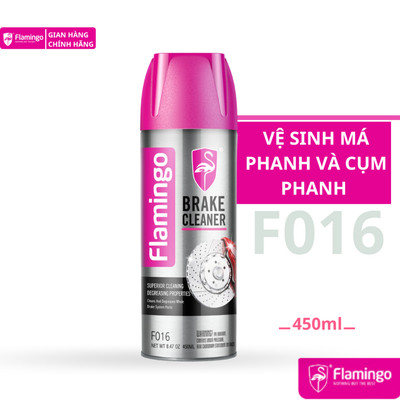 Vệ Sinh Má Phanh và Cụm Phanh Flamingo F016 450ml - Hãng Phân Phối Chính Thức
