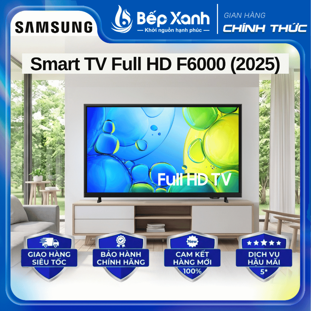 [CHÍNH HÃNG]  Smart Tivi Samsung 43 Inch UA43F6000FKXXV - Full HD F6000