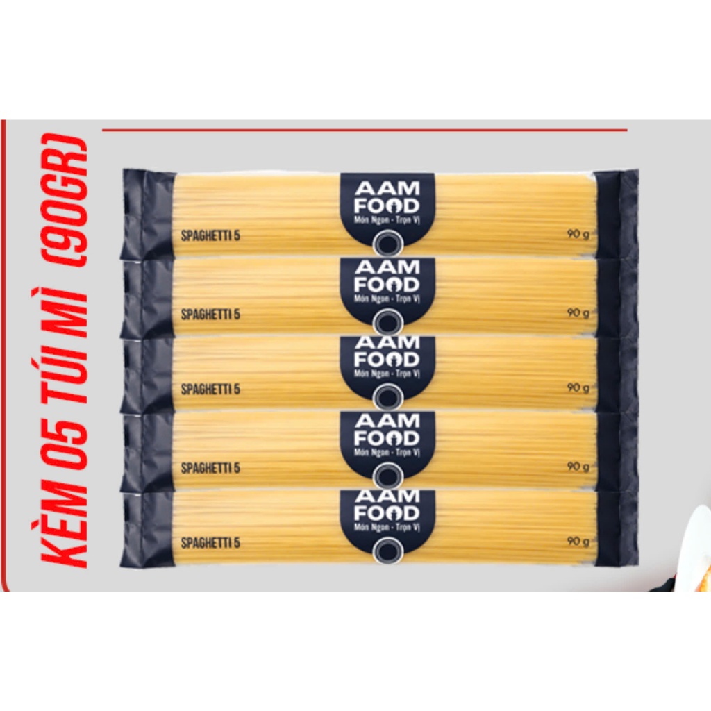 [ QUÀ TẶNG] 5 GÓI MÌ 90G - A AM FOOD