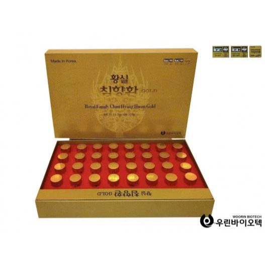 An cung ngưu Trầm hương Royal Family Chim Hyang Hwan Gold 32 viên x 3.75g
