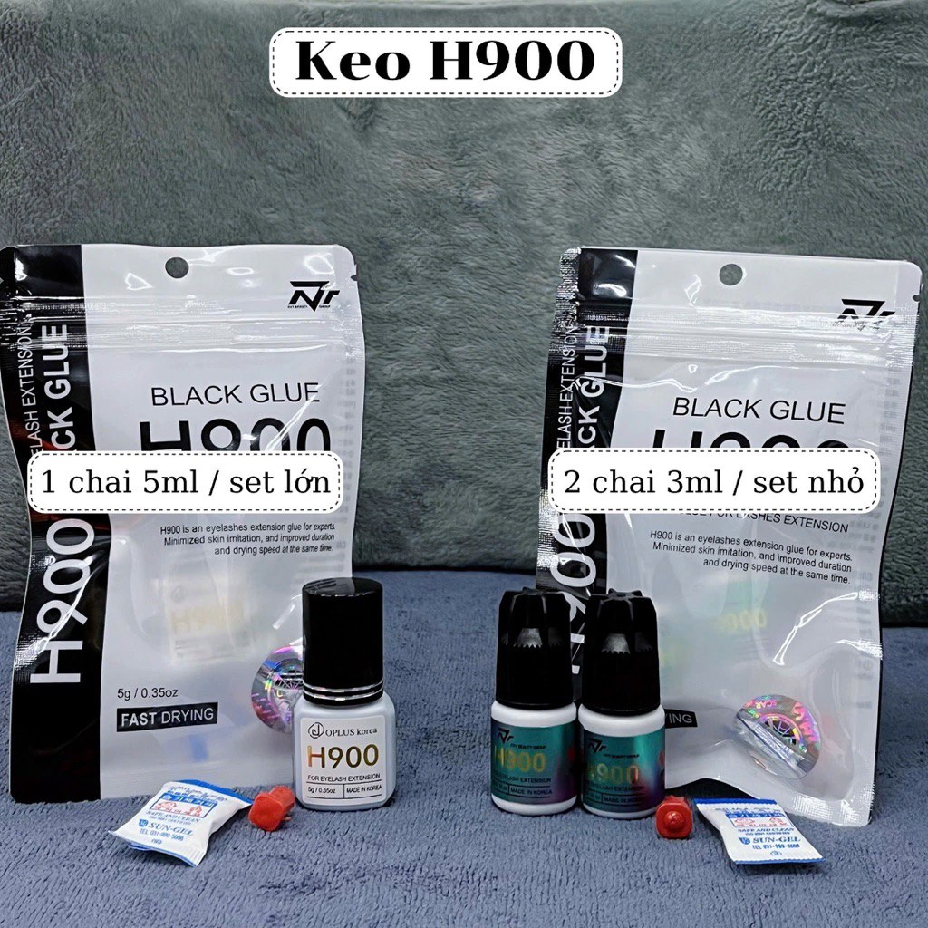 Hàng mới về keo nối mi H900 nối bền mi trong 6 đến 8 tuần