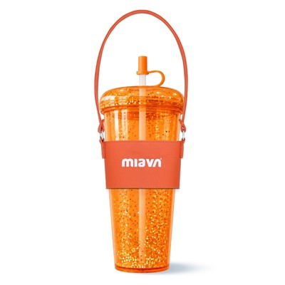 Bình Nước MIAvn Everyday Tumber S Orange 700ml -  Thiết Kế Độc Quyền, Chất Liệu Nhựa PS Cao Cấp