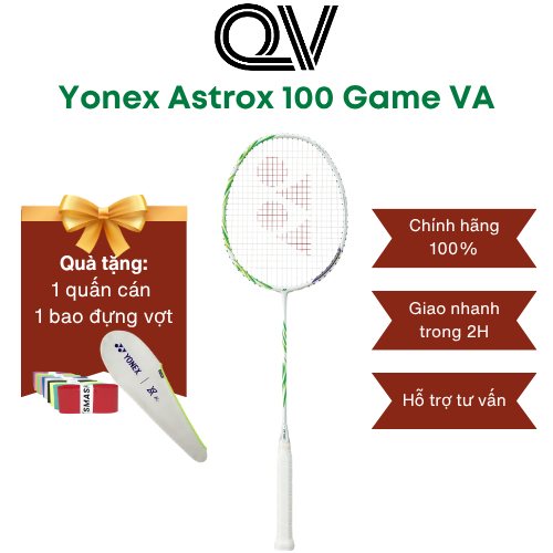 Vợt cầu lông Yonex Astrox 100 game VA chính hãng Quốc Việt Badminton lối chơi tấn công mạnh mẽ và áp