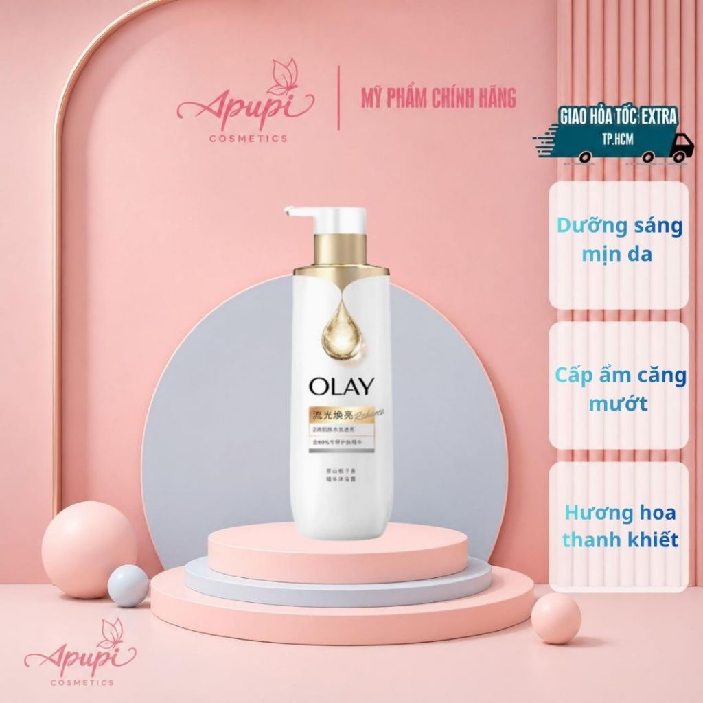 Sữa Tắm Hỗ Trợ Dưỡng Sáng Và Làm Mịn Da Olay Radiance Body Wash 500ml