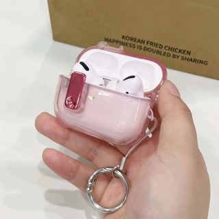 Bao bảo vệ mềm mại cho hộp sạc Apple AirPods với móc khóa có thể tháo rời -tương thích với AirPods 1 2 3 4 Pro 2  3
