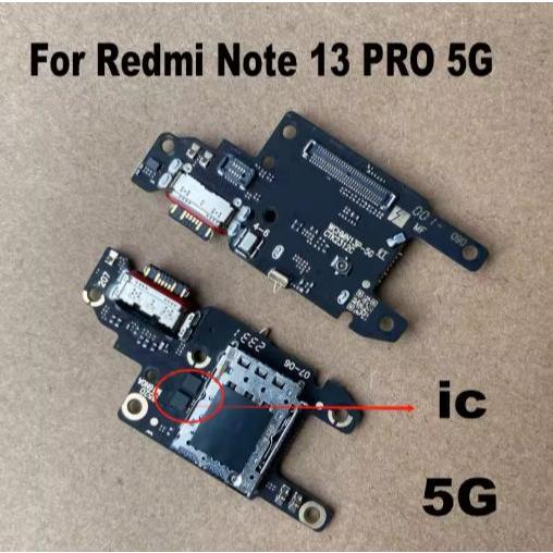 Cụm sạc redmi note 13 pro 5g có ic, bo sạc 2312DRA50C, 2312CRAD3C, 2312DRA50G, 2312DRA50I