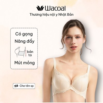 Áo lót ren Wacoal ITB4333 (có size lớn) có gọng êm nhẹ thoải mái - TB4333