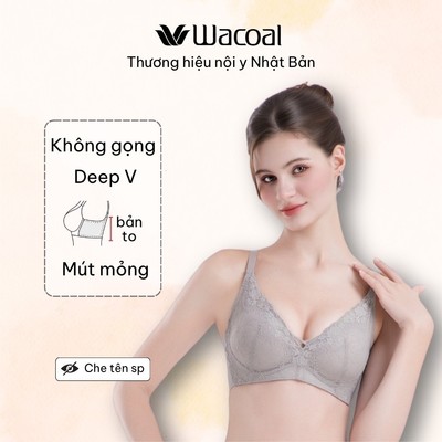 Áo lót Wacoal IES2751 không gọng nâng vừa mềm mịn thoáng nhẹ - ES2751