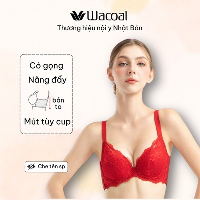 Áo lót ren ITB4332 Wacoal có gọng, nâng nhiều - TB4332