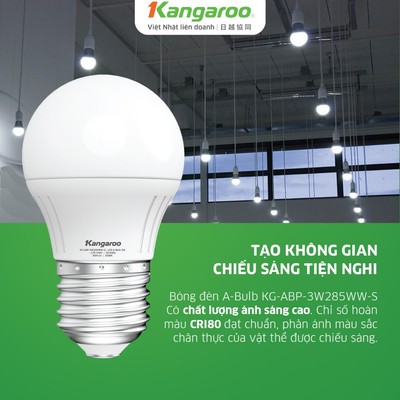 Bóng đèn LED A-Bulb Kangaroo - Công suất 3W / 5W / 7W / 9W / 12W