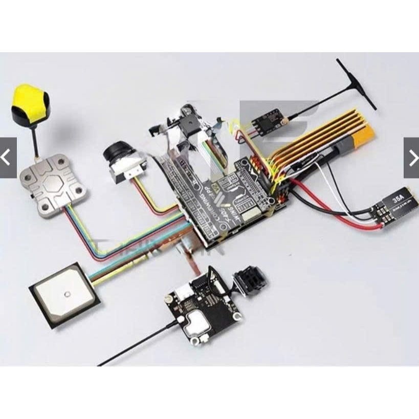 [rcvietnam] Mạch COREWing F405 Wing V2 ( hộp vỏ đen)