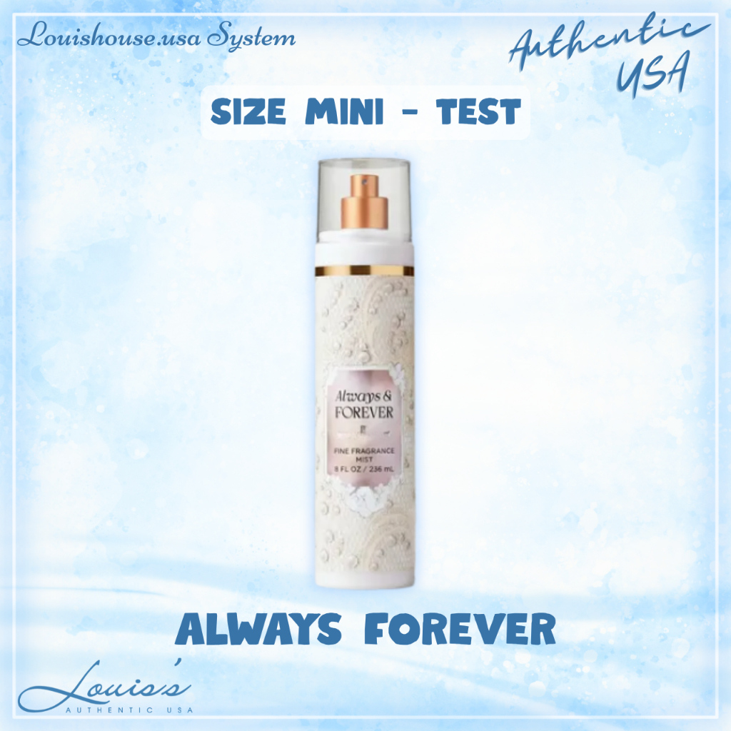 [ Mini ] Body mist ALWAYS FOREVER (hoa - gỗ) - Xịt thơm cơ thể B.BW Mỹ