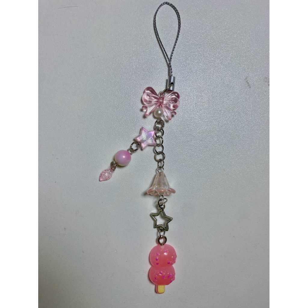 Keyring Treo Điện Thoại Handmade Trái Cây Cute