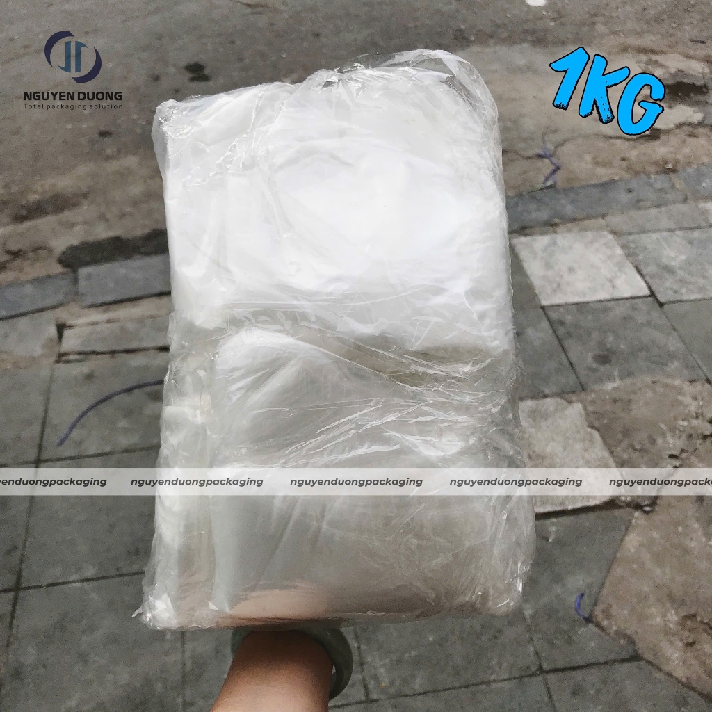 (1kg) Găng tay nilon dùng 1 lần