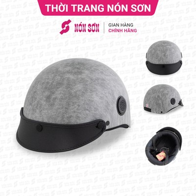 Mũ bảo hiểm họa tiết lỗ thông gió NÓN SƠN chính hãng DMP-TR135