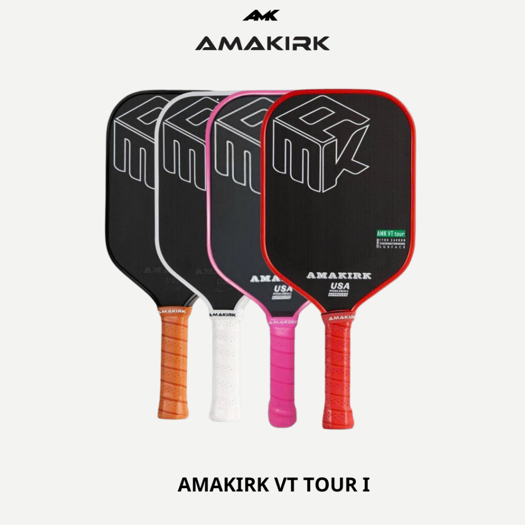 [AMAKIRK CHÍNH HÃNG] Vợt pickleball AMK VT Tour T700 14/16mm