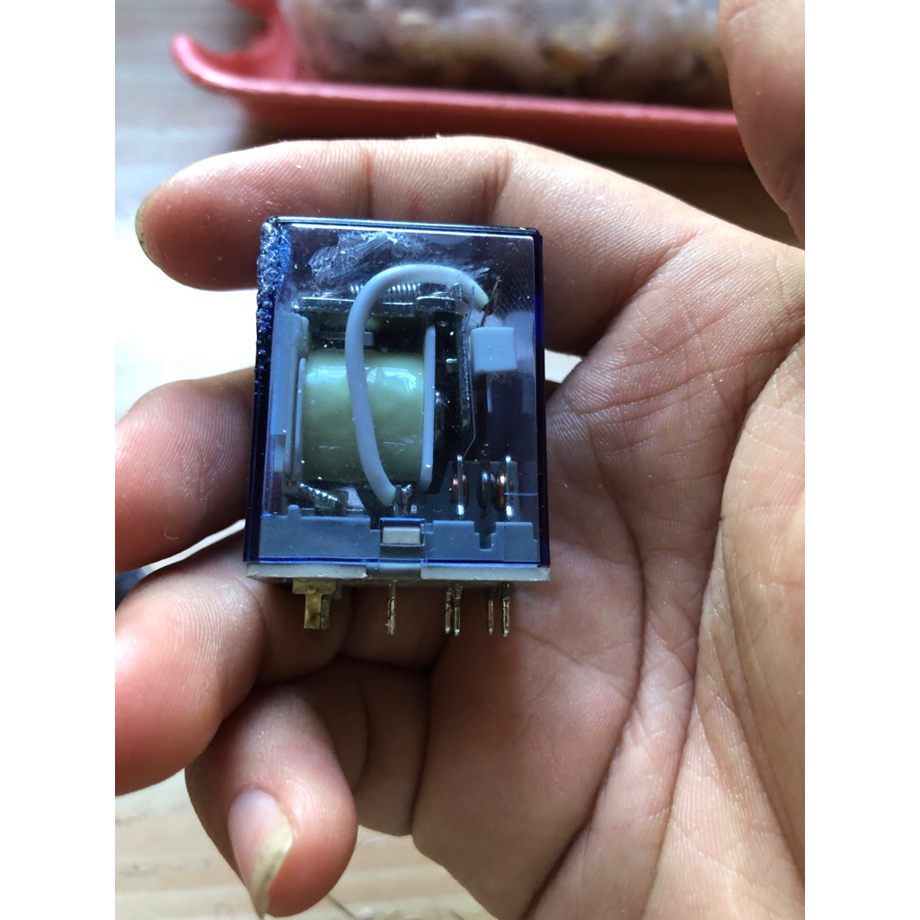 (1 cái) Relay cửa cuốn tháo board JH1304 009 - 2z2 9vdc 8 chân dẹp