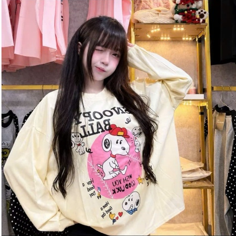TỔNG HỢP CÁC MẪU- Áo thun cotton Tay Dài In nhiều họa tiết hoạt hình đáng yêu…