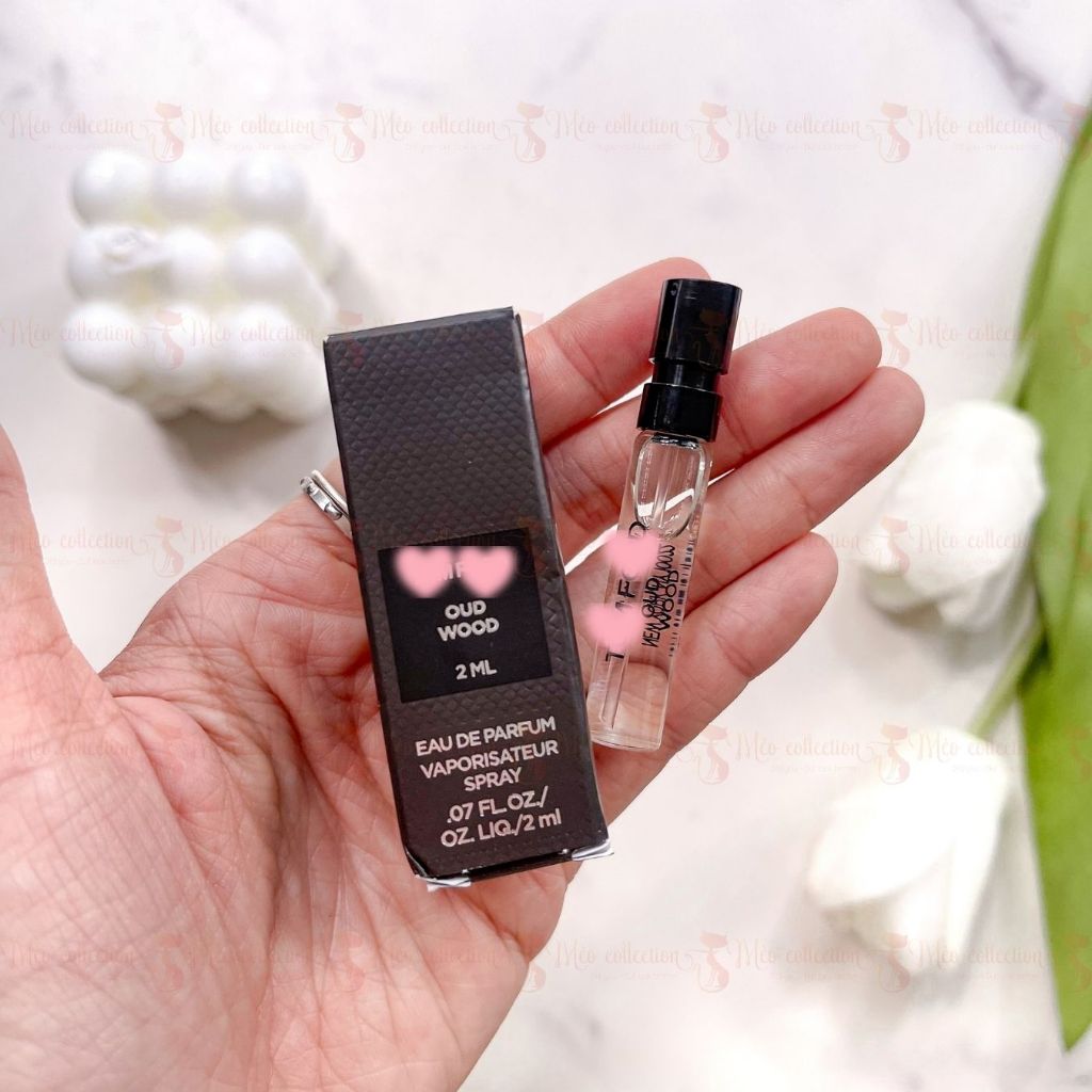 Sample nước hoa Tôm F - Oud Wood Eau de Parfum with Sandalwood & Pink Pepper 2ml (unisex)