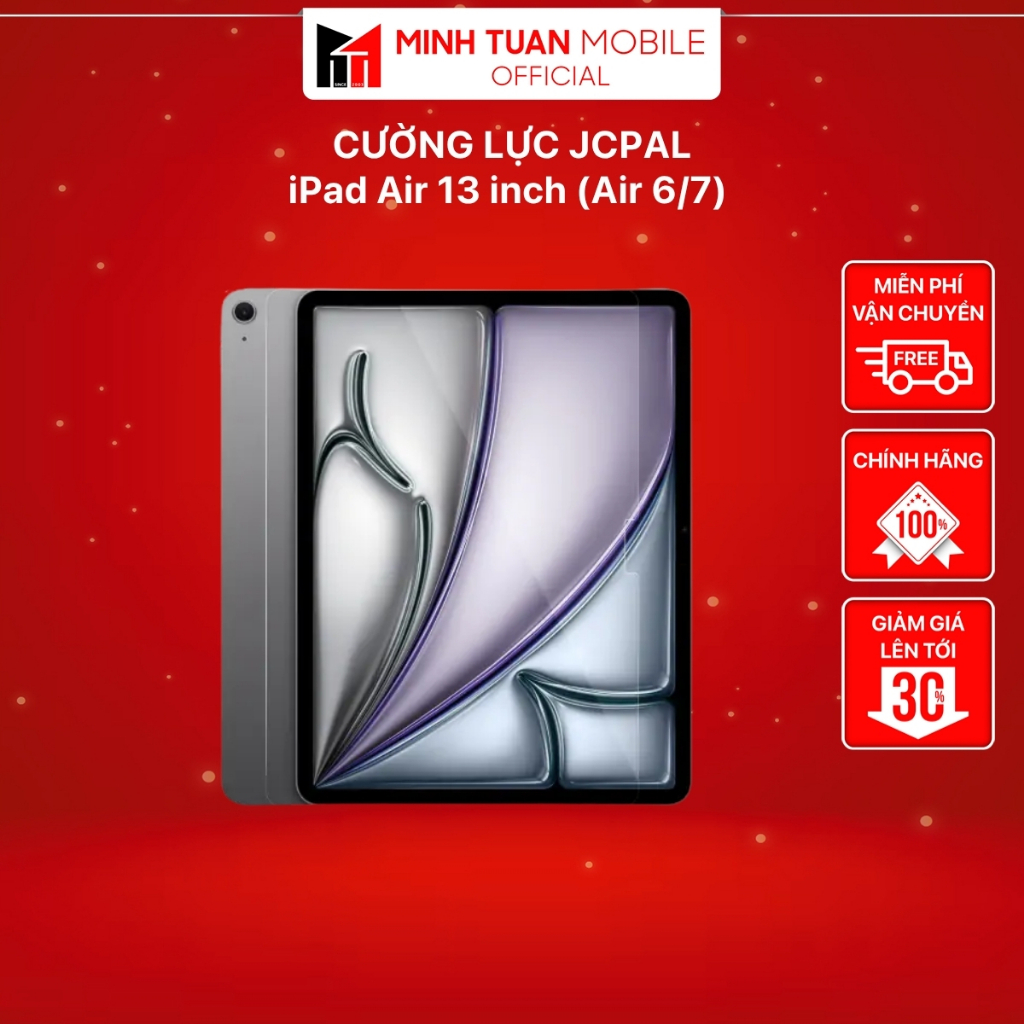Cường Lực JCPAL iPad Air 13 inch (Air 6/7)