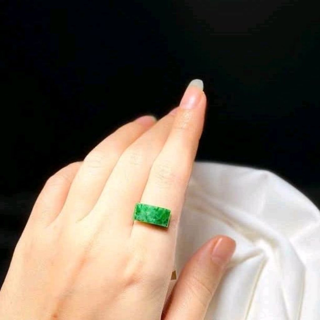 Mặt nhẫn Yên Ngựa ngoc-son-thuy, tặng kèm hộp (Ms:3605, M1100)