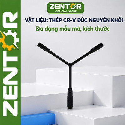 Cờ lê ZENTOR -Cờ lê chữ Y cao cấp thép CR-V đa dạng kích thước từ 8-19mm tiện lợi