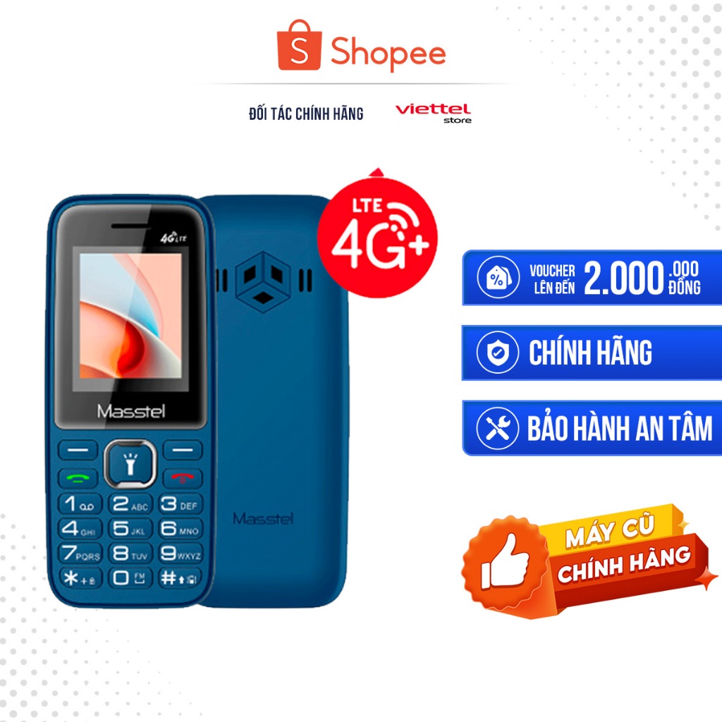 [Máy cũ] Điện thoại Masstel Izi 15 4G Chính hãng