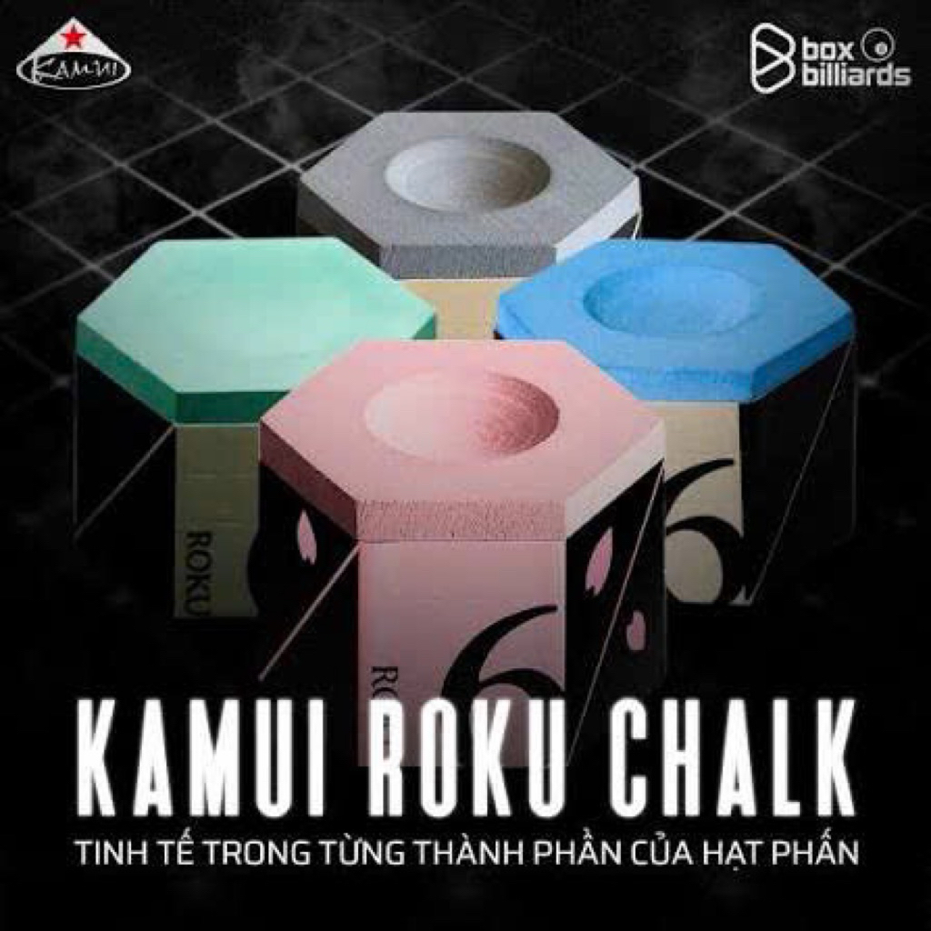 Lơ/Phấn Bida Kamui Roku Bám Lơ, Không Bụi Hàng Chuẩn