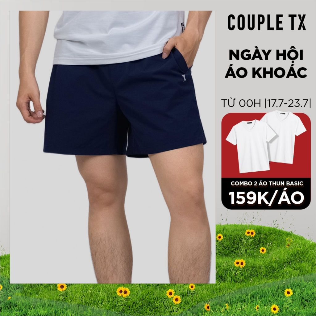 Quần Short Dù Nam Couple TX Basic MSR 1049