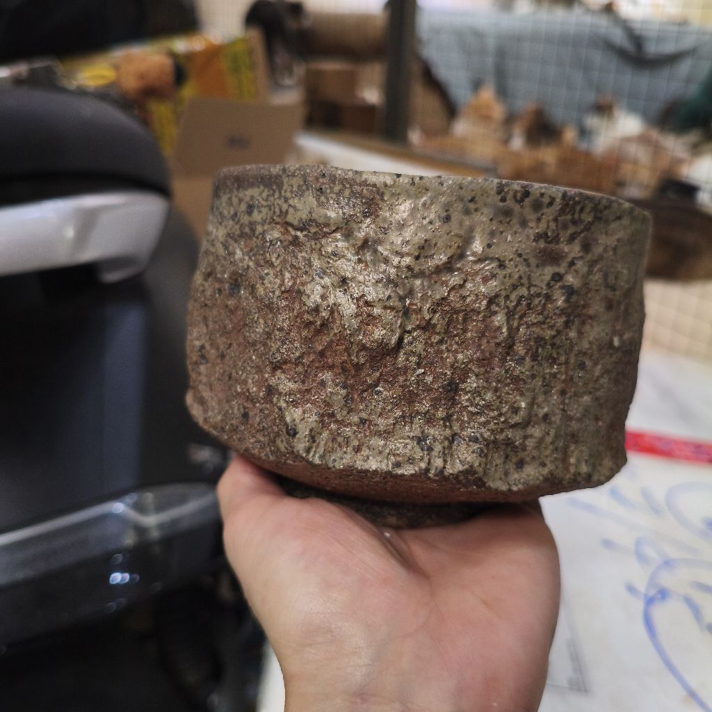 Bát chawan mộc gốm Nhật size đại