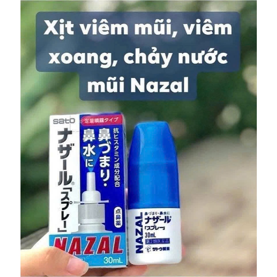 THUỐC XỊT XOANG NAZAL NHẬT BẢN 30ML