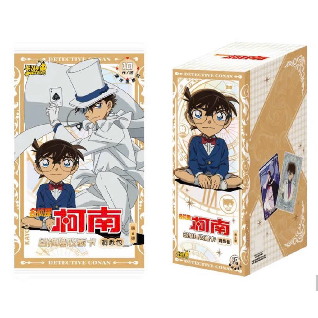 [HOẢ TỐC HN] Card Conan KAYOU Vol 6 - 1 Box Nguyên Seal