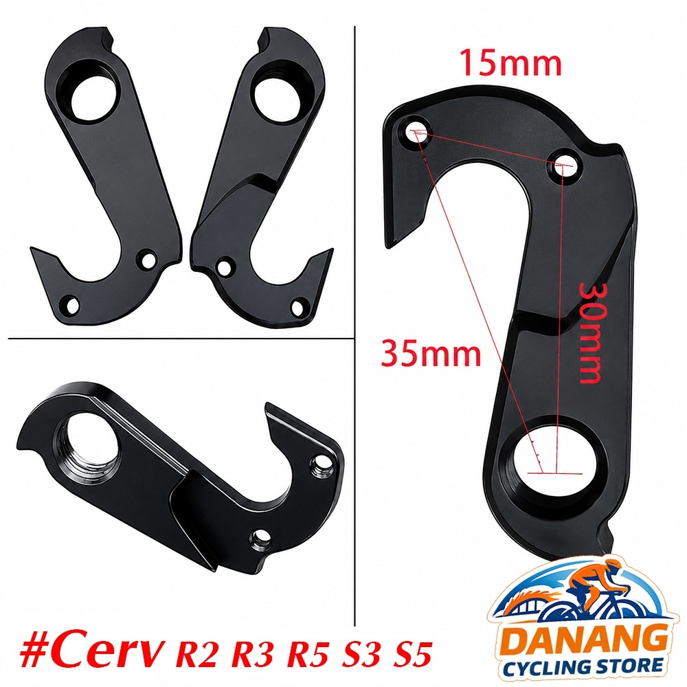Móc Pas Gắn Củ Đề Xe Đạp CERVELO R2 R3 R5 S2 S3 S5 – Derailleur Hanger Chuẩn Fit Khung