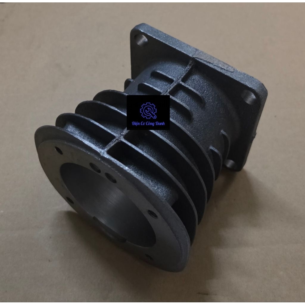 Nòng lắp piston 80mm (72mm x 90mm x 111mm) máy bơm hơi/ máy nén khí có dầu