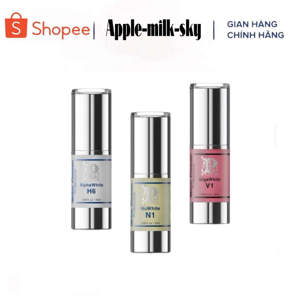 Kem Nuwhite chiết hồng nhũ hoa N1, hồng vùng kín nuwhite V1 20ml 30ml