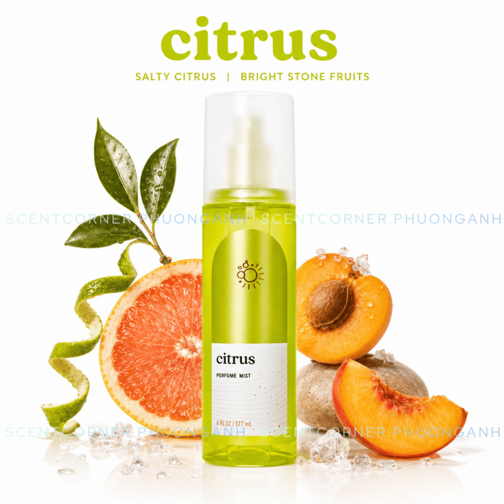 [ Mini để thử mùi ] CITRUS - Xịt thơm Perfume Mist