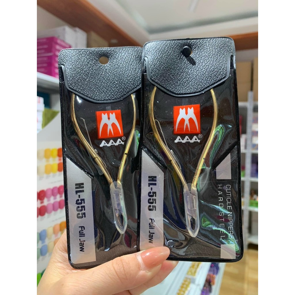 kìm nhặt da AAA HL555, kềm cắt da hl555 AAA