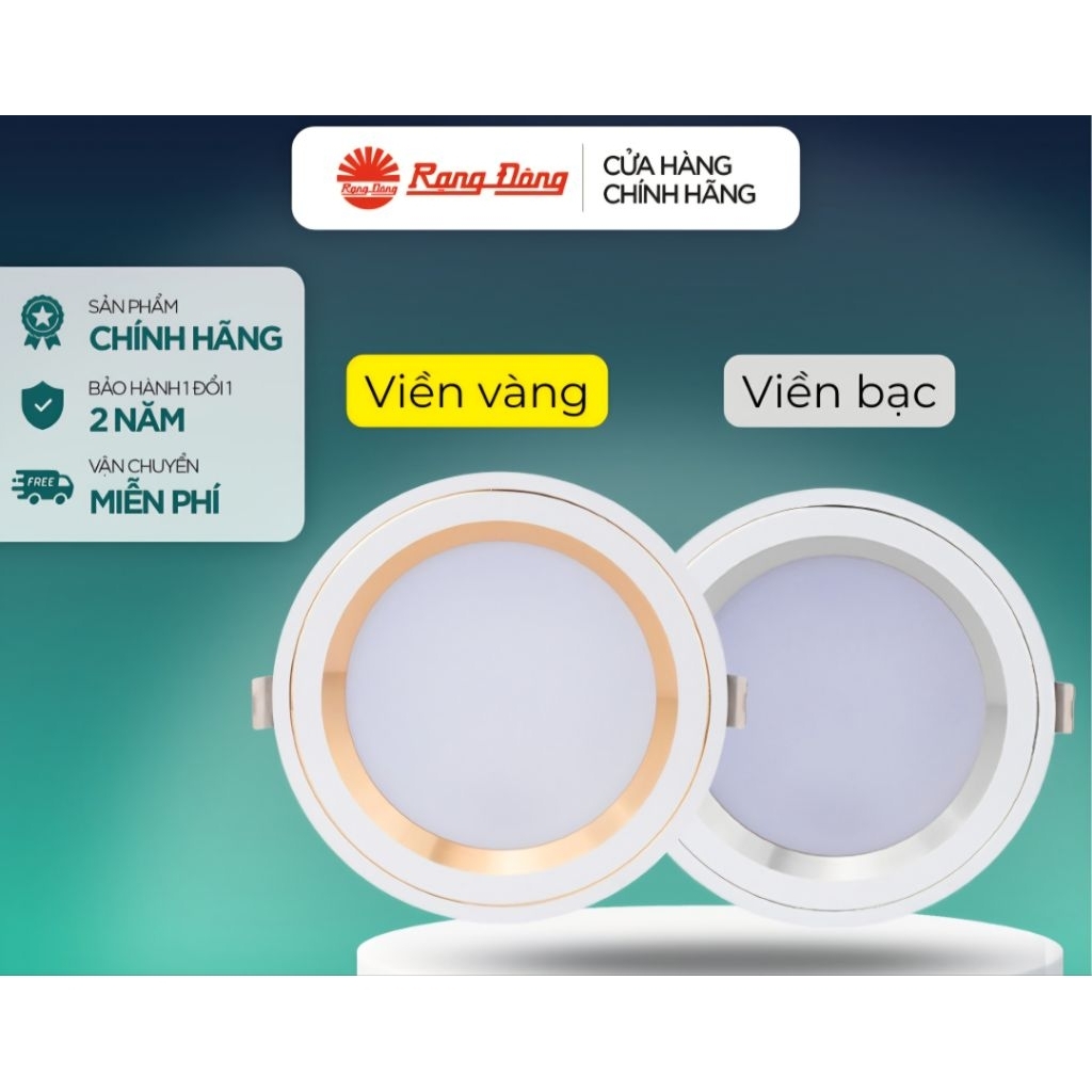 [Rạng Đông] Âm Trần Downlight AT26 8w,10w,12w.