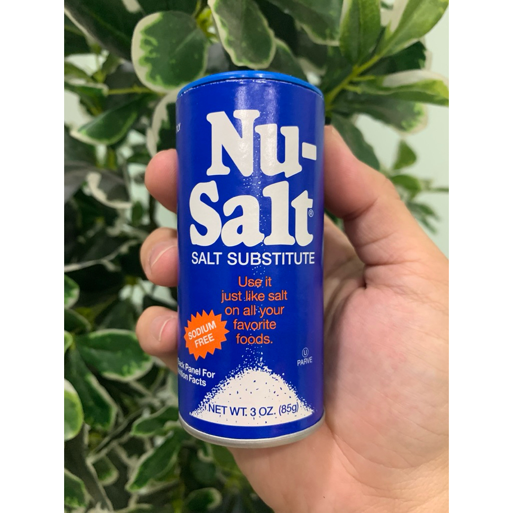 GIA VỊ THAY THẾ MUỐI RẤT TỐT CHO SỨC KHOẺ Nu-Salt SALT SUBSTITUTE Sodium Free 85g (3oz)