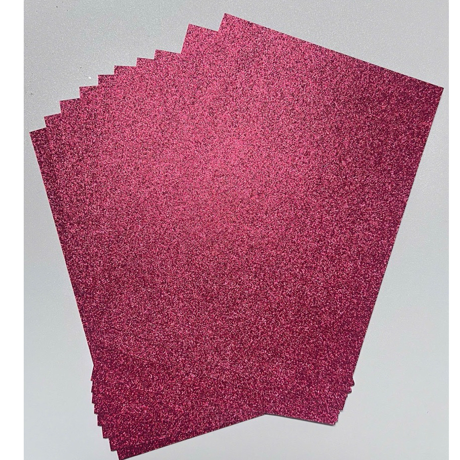Giấy bìa kim tuyến || Giấy kim tuyến A4 || Combo 10 tờ giấy A4 kim tuyến 250gsm