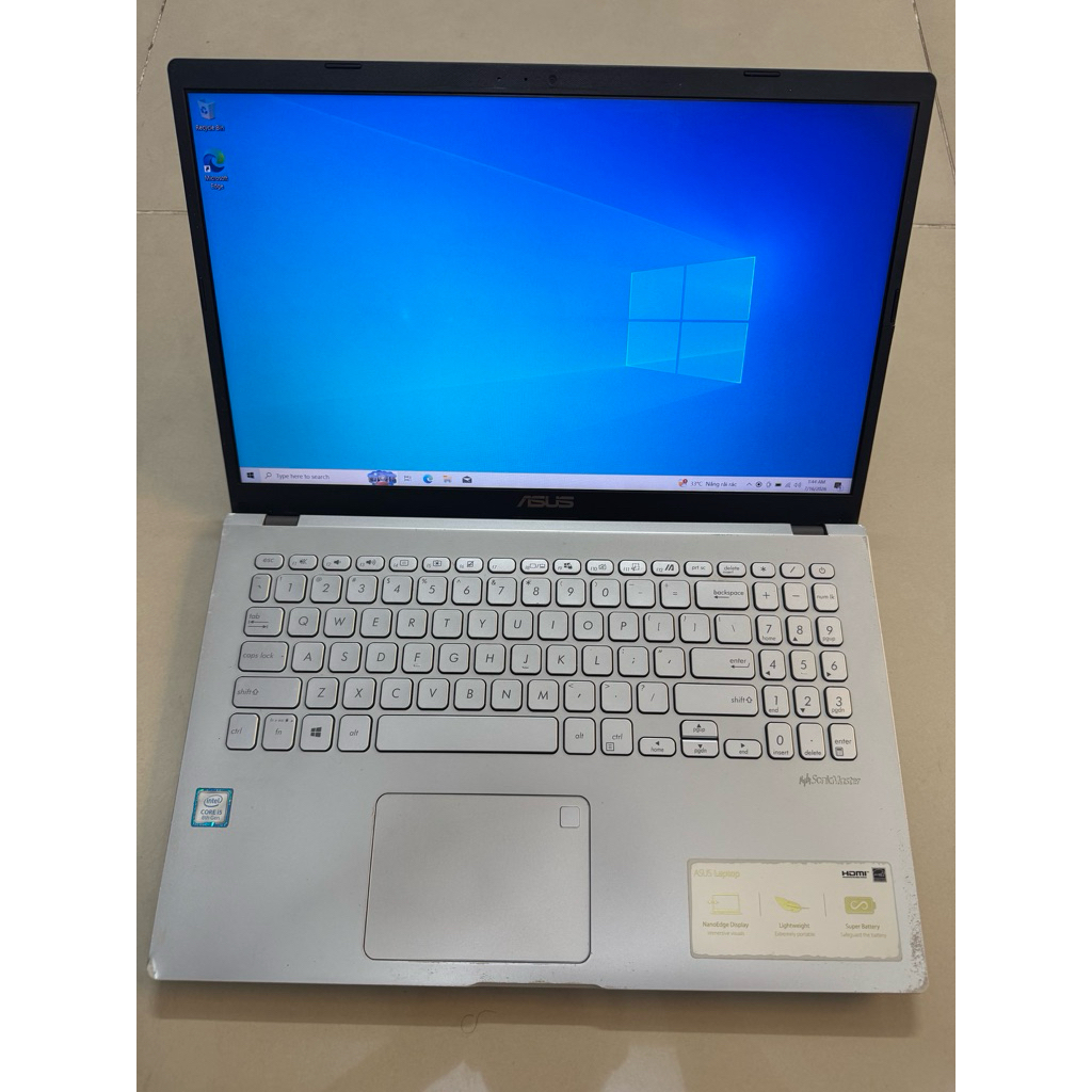 [Like New] Laptop Asus X509 i5 8265U Ram 4G Ssd 120G