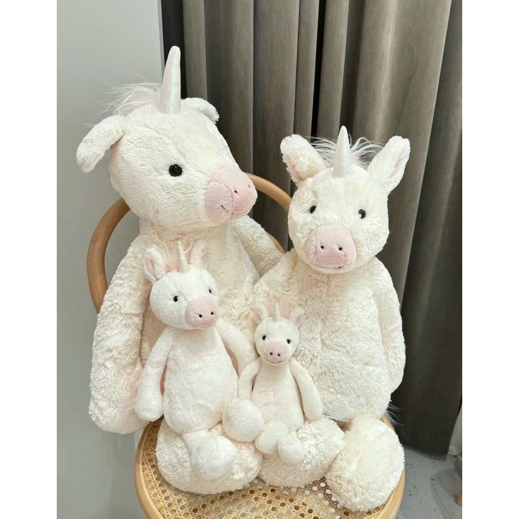 (100% Authentic) Gấu bông Kỳ Lân Jellycat Bashful Unicron chính hãng