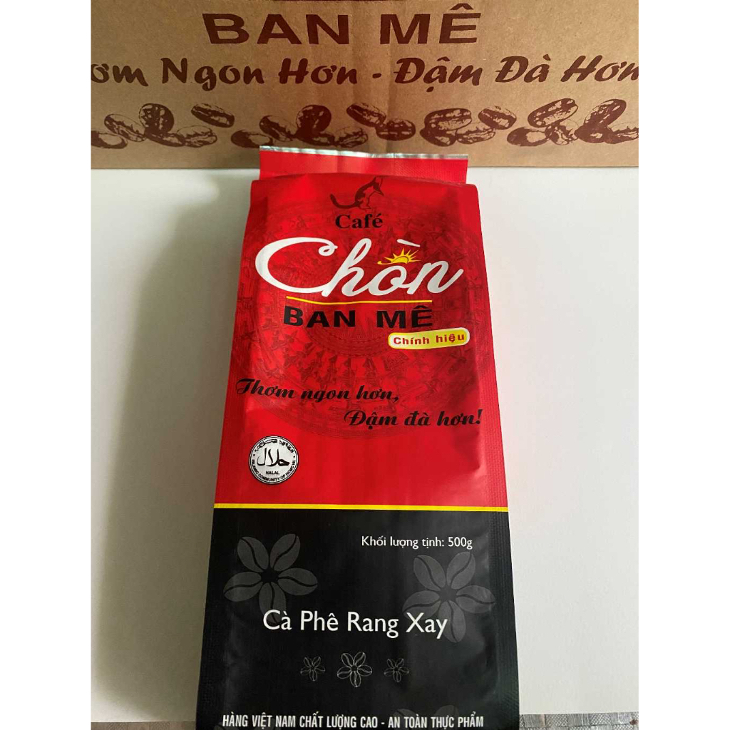 Cà Phê rang xay Chồn BAN MÊ ĐỎ Chính hiệu 500g