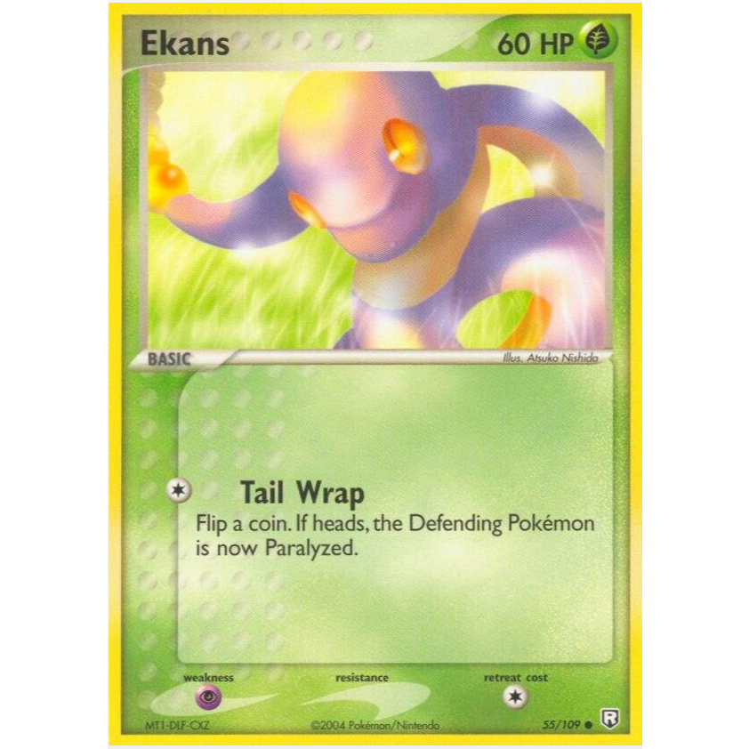 [Thẻ bài Pokemon TCG] Ekans 55/109 Common